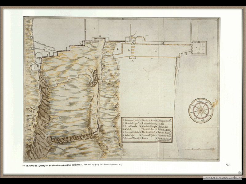1627_La-Puerta-de-Espana-y-fortificaciones-al-norte-de-Gibraltar-Luis-Bravo-Acuna