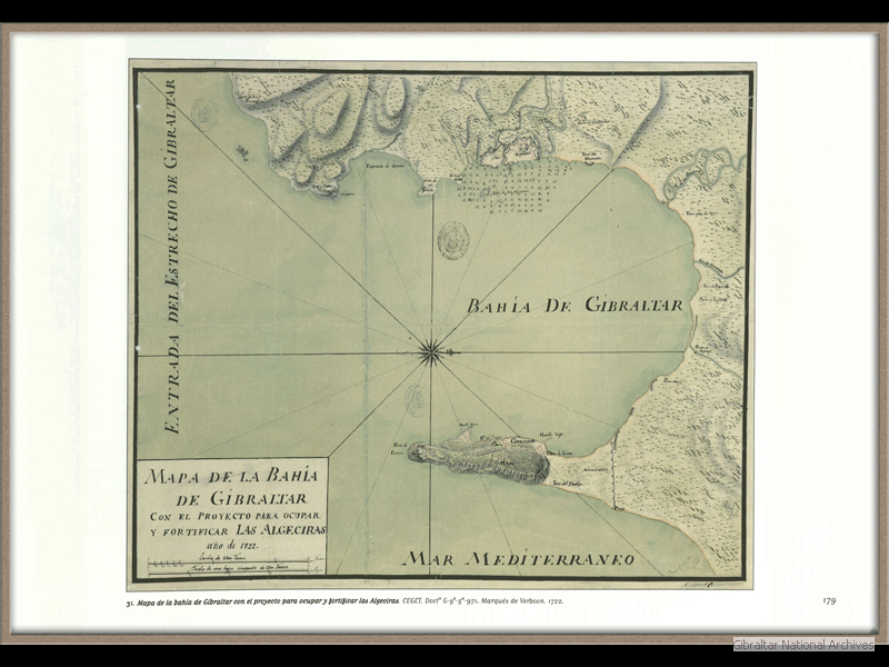 1722_Mapa-de-la-Baha-de-Gibraltar_Marques-de-Verboon